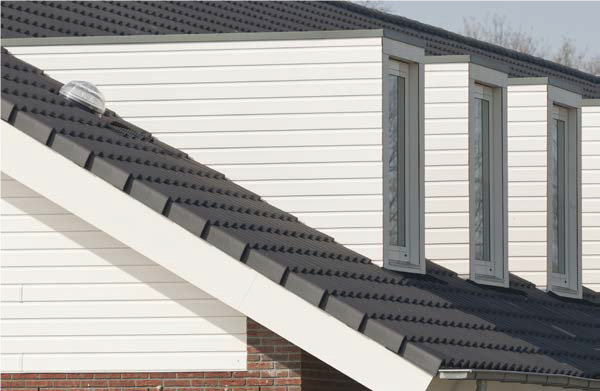 Gevelbleding met natuurlijke houtlook